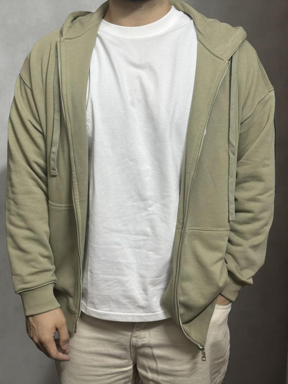 Zip-Up Hoodie - Image 4